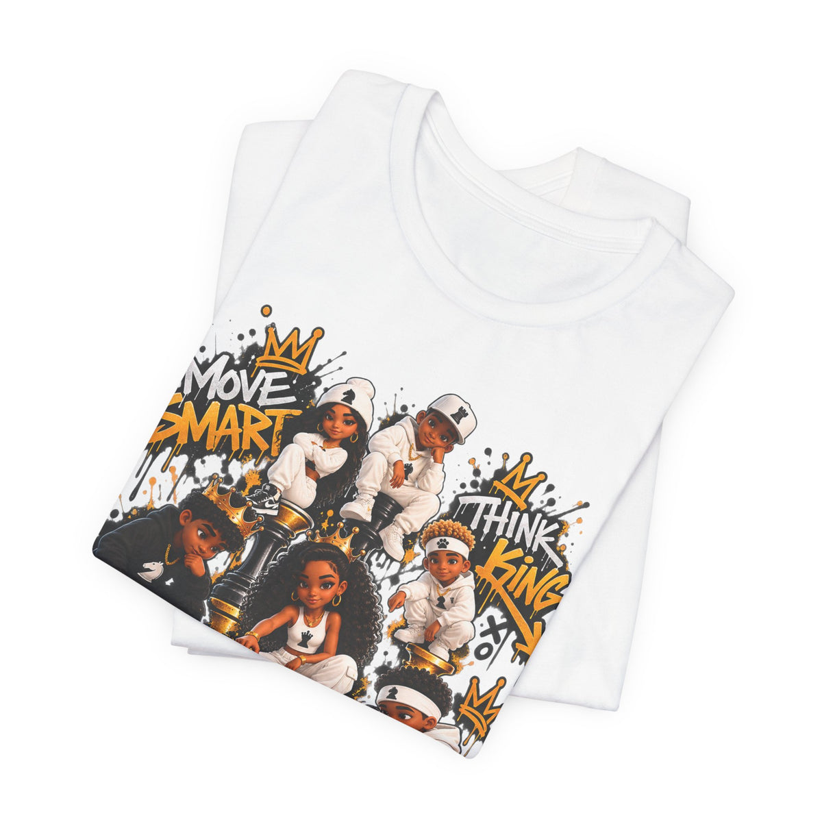 Money Smart Think Big Hip Hop Graphic Tee