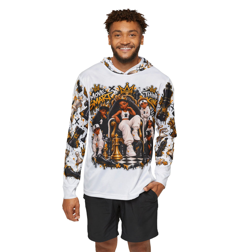 Chess Queen Streetwear Men's Sports Warmup Hoodie