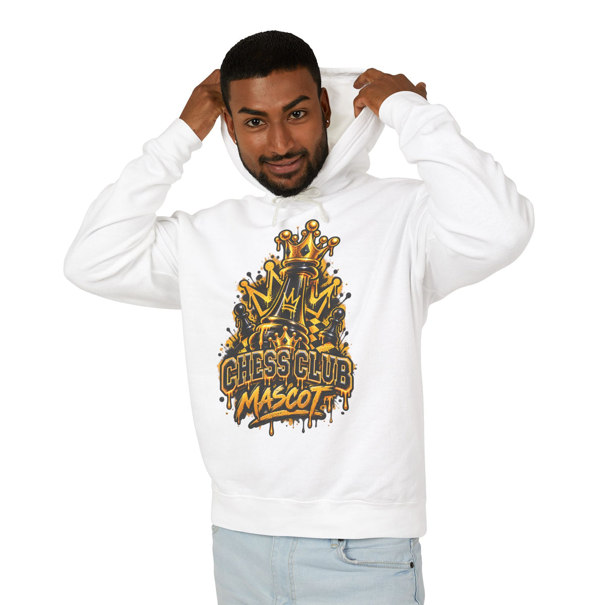 Chess Club Mascot Hooded Sweatshirt