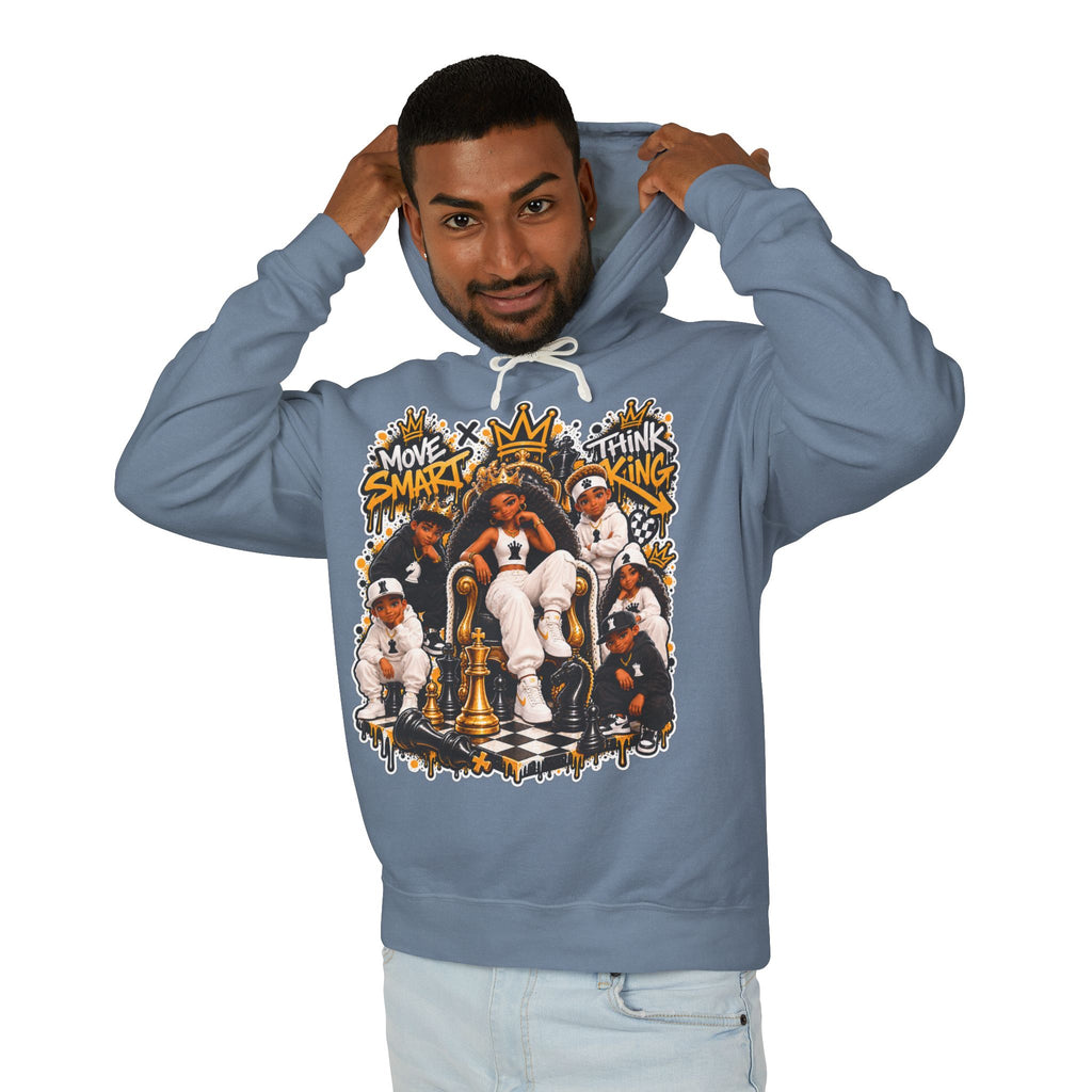 Smart Think Big Chess Strategy Hoodie