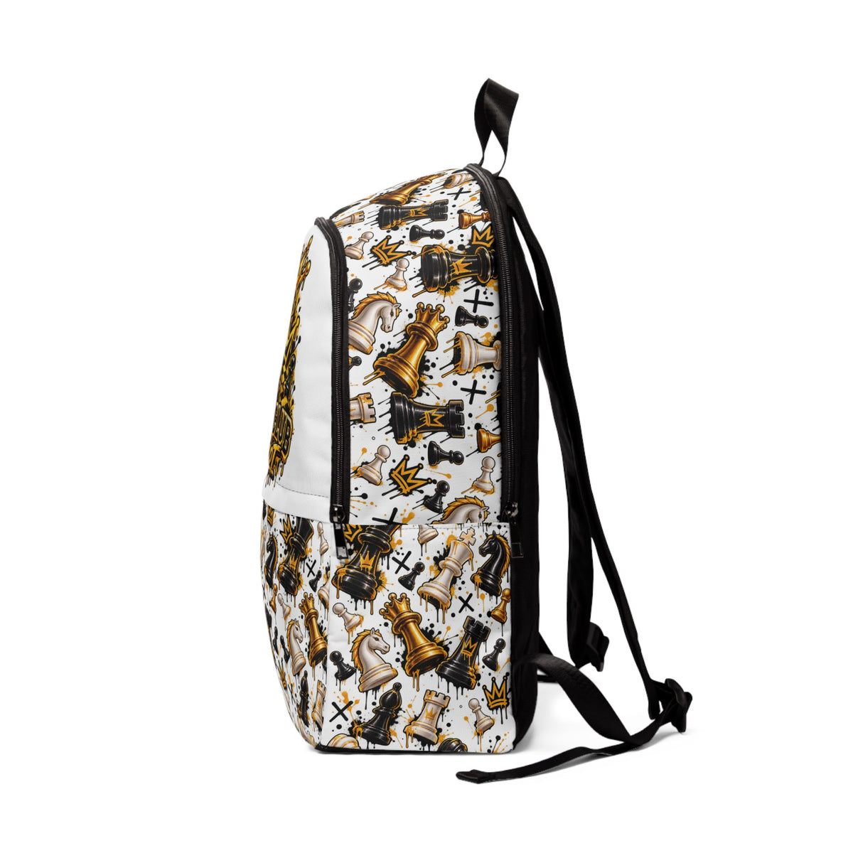 Chess Club Mascot Chess Piece Fabric Backpack