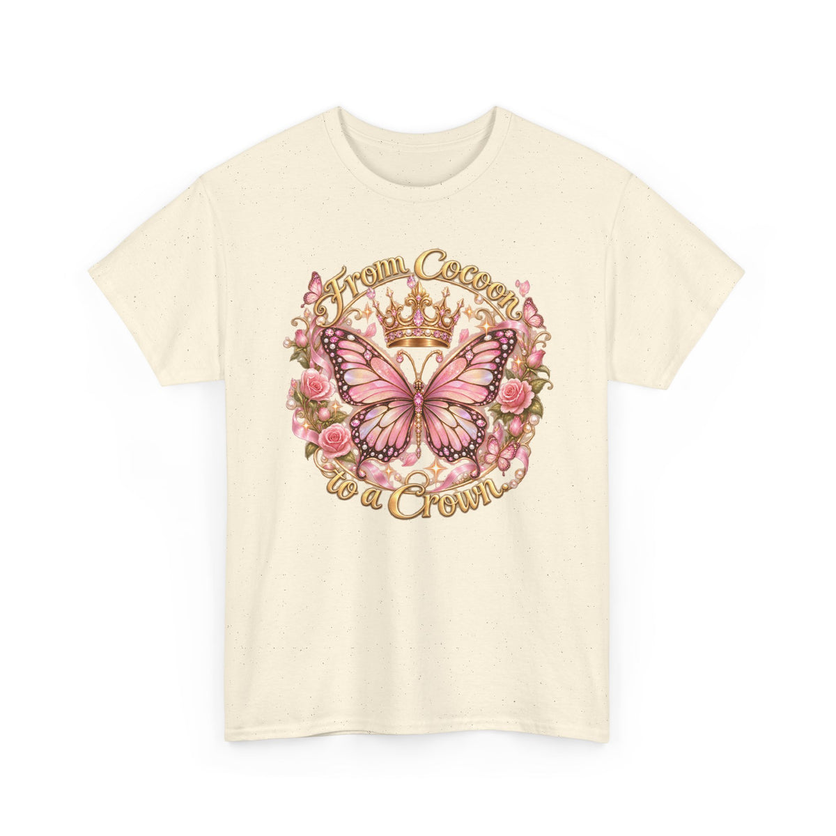 Butterfly “Dream Big, Wear a Crown” T-Shirt