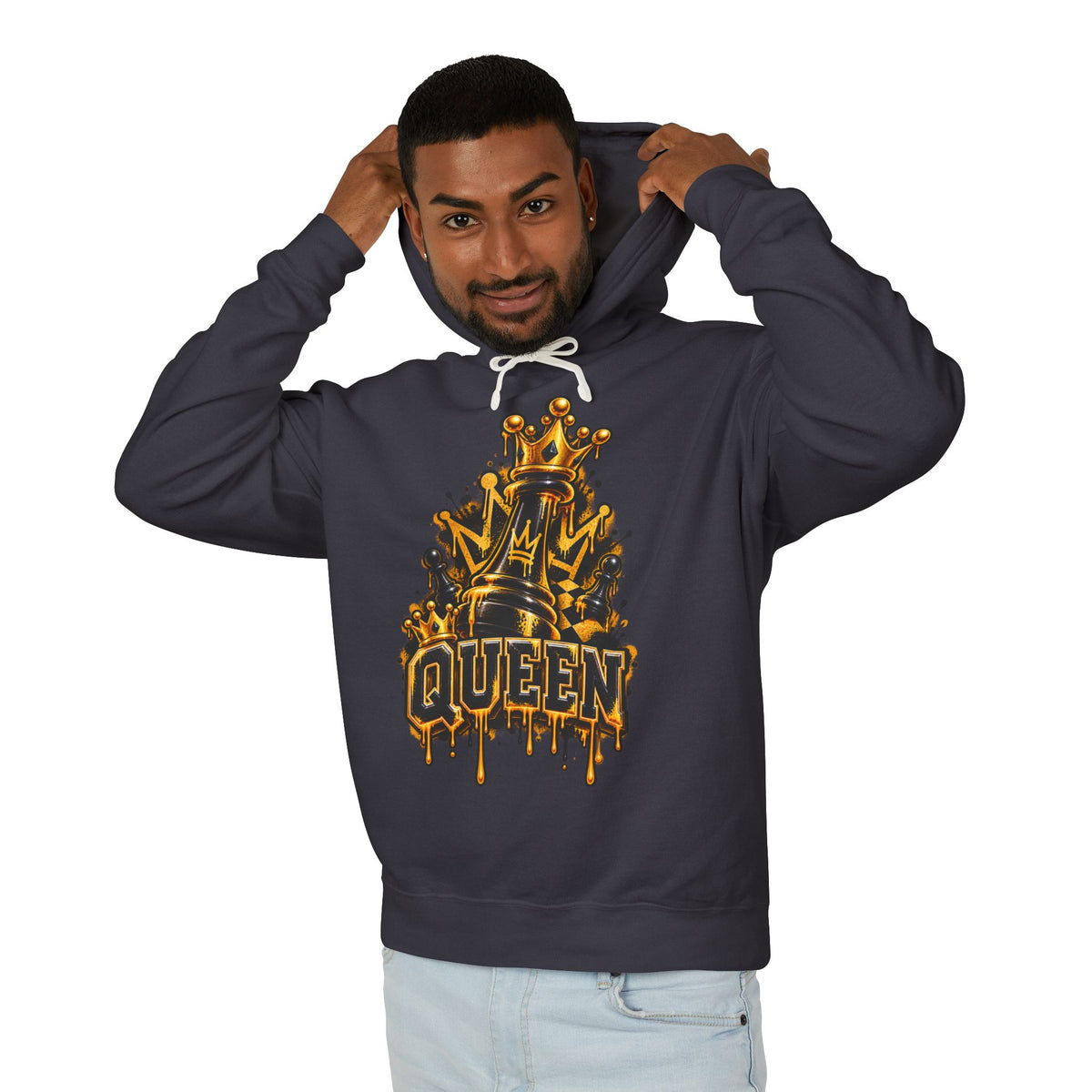 Queen Crown Graphic Hoodie