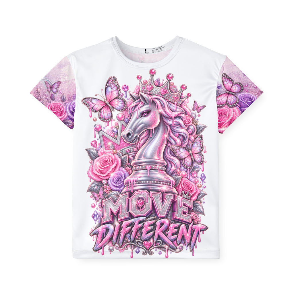 Kids Move Different Unicorn Chess Piece Sports Jersey