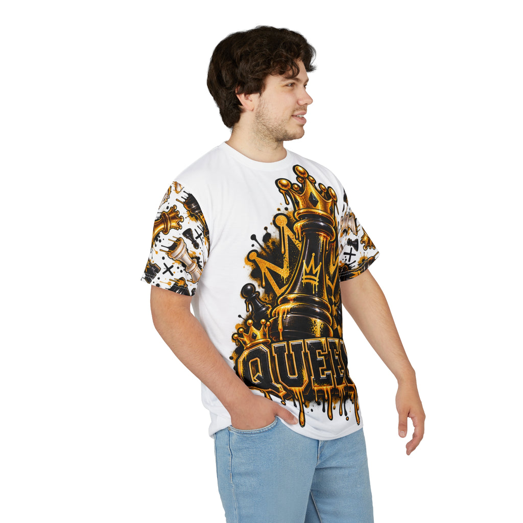 Queen Chess Crown All-Over Print T-Shirt
