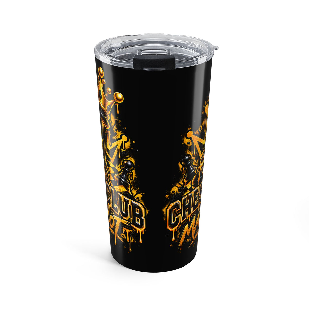 20oz Chess Club Mascot Insulated Tumbler