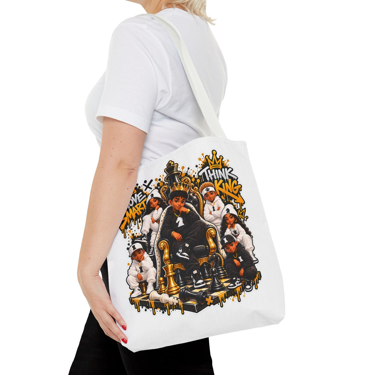 Chess Strategy Think King Move Smart Tote Bag