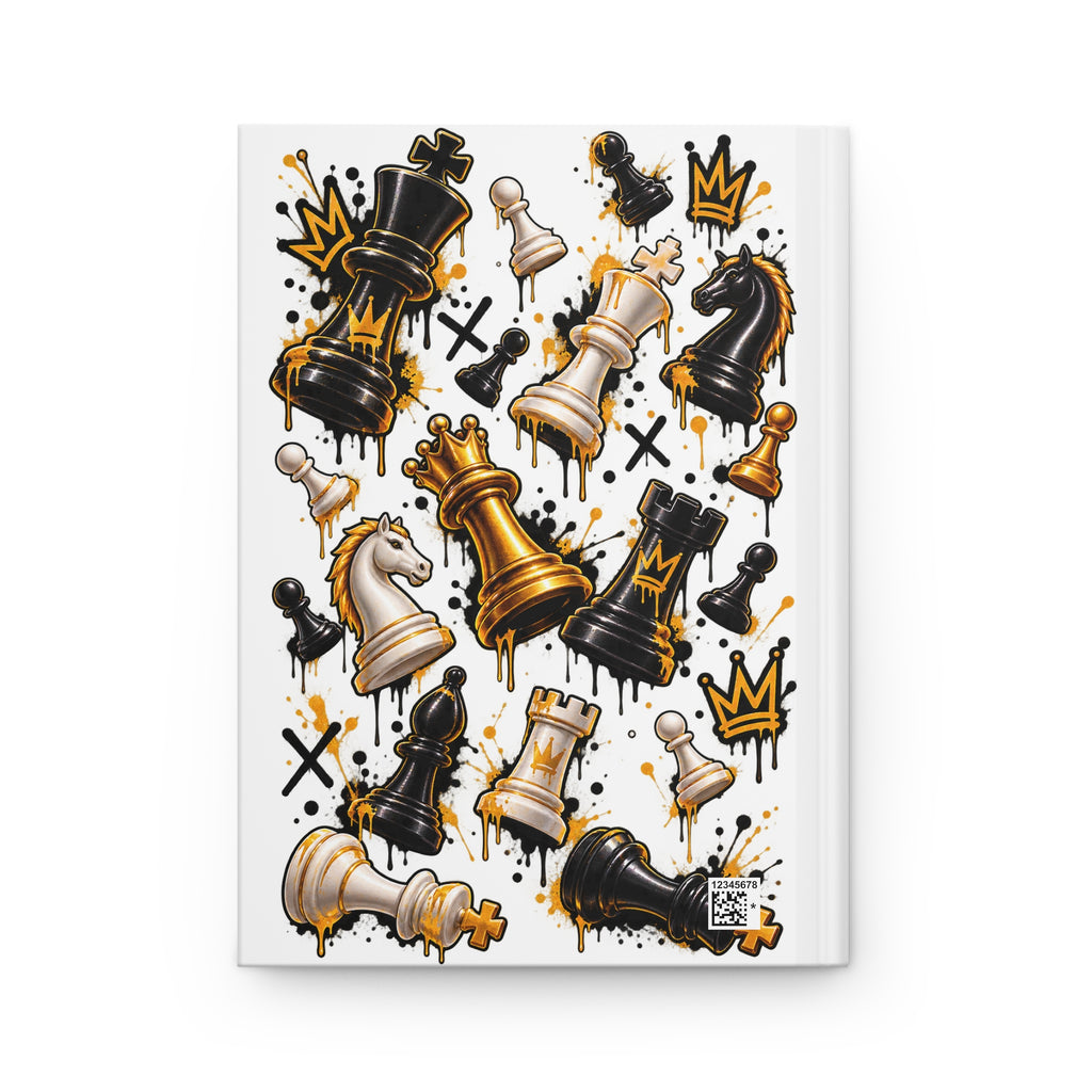 Move Smart Think King Chess Strategy Hardcover Journal