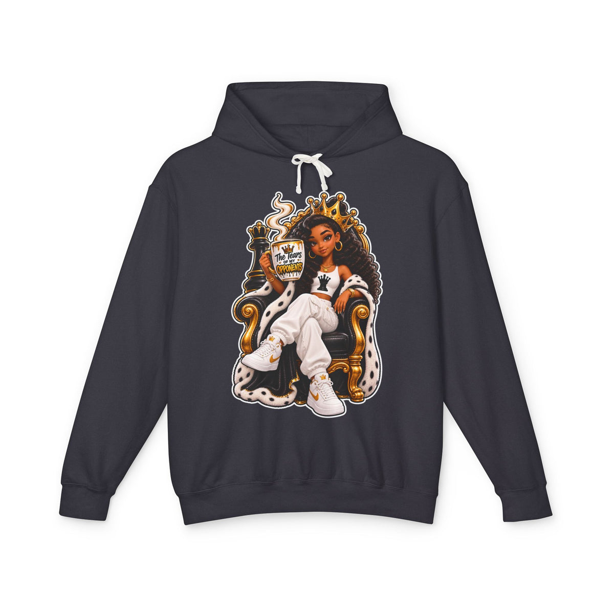 Queen Chess Piece Hoodie