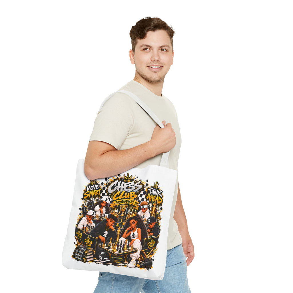 Chess Club Strategy Chess Pieces Tote Bag
