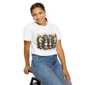 A 100% Cotton Crown and Chess Pieces Graphic T-Shirt