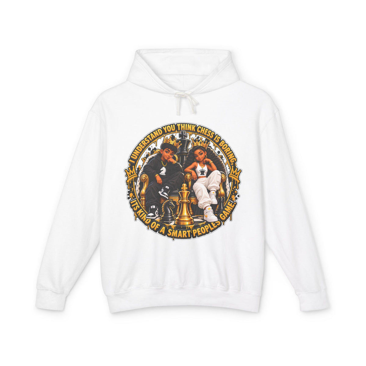 Chess Thinker Hooded Sweatshirt