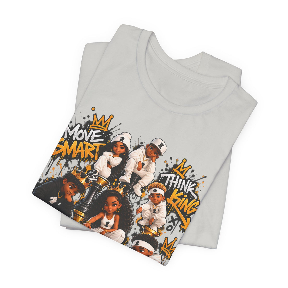 Money Smart Think Big Hip Hop Graphic Tee