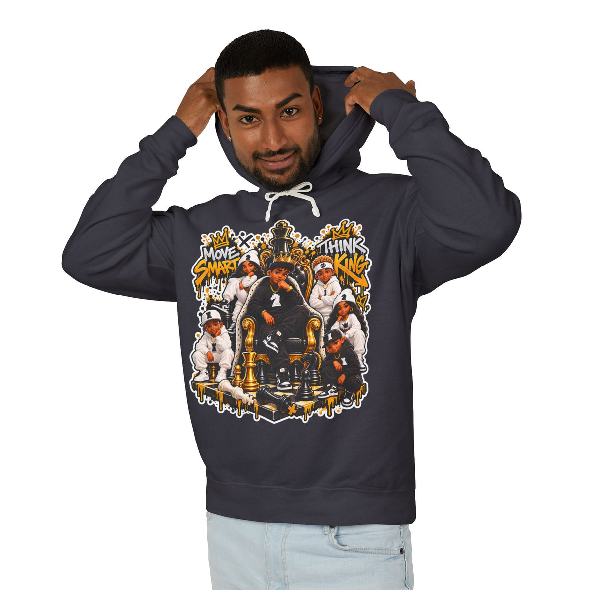 Think King Chess Streetwear Hoodie