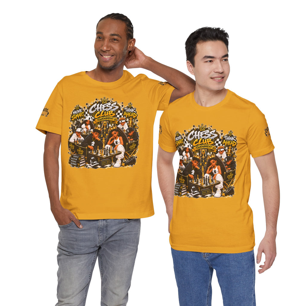 Chess Club Graphic Tee | Chess pieces, urban street art design