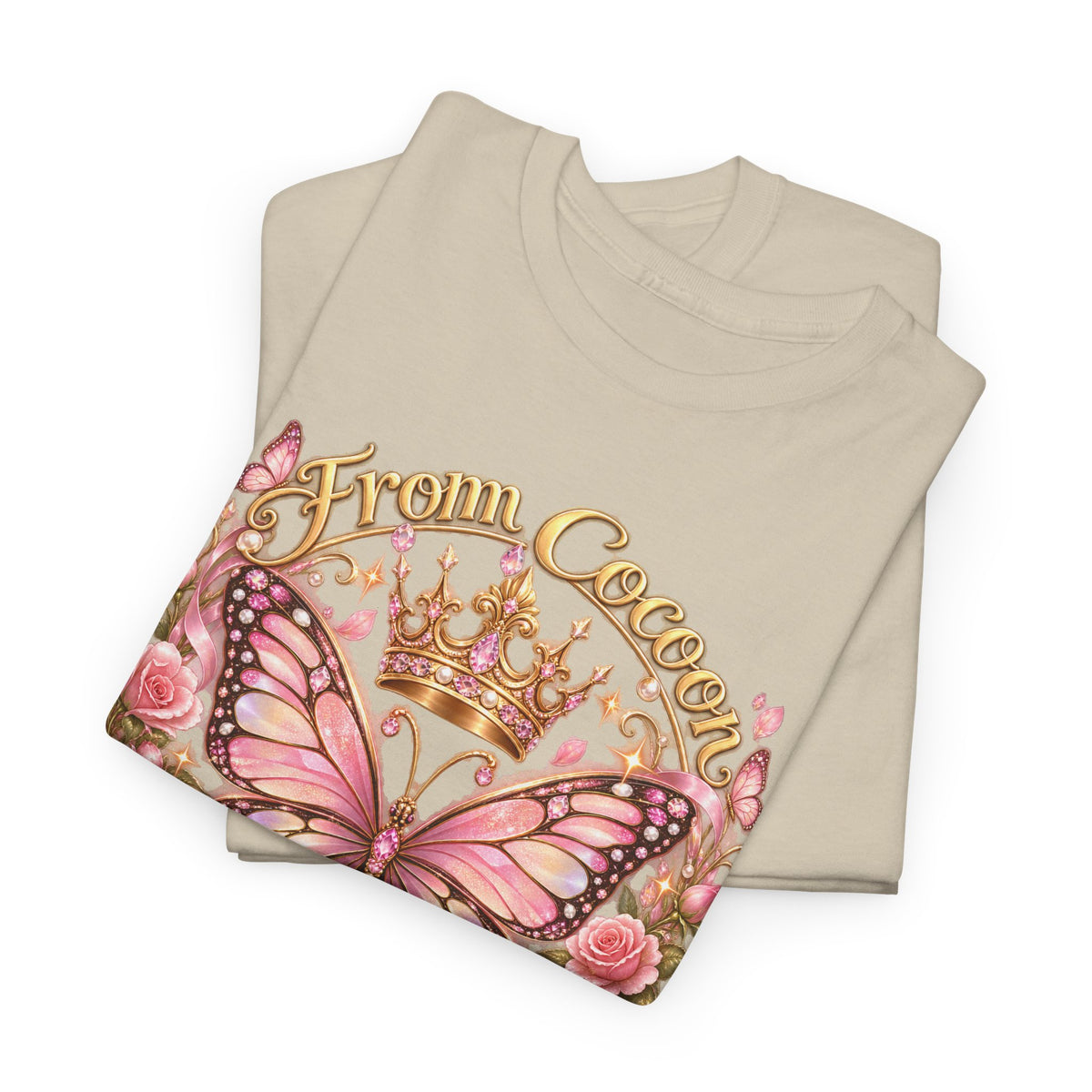 Butterfly “Dream Big, Wear a Crown” T-Shirt
