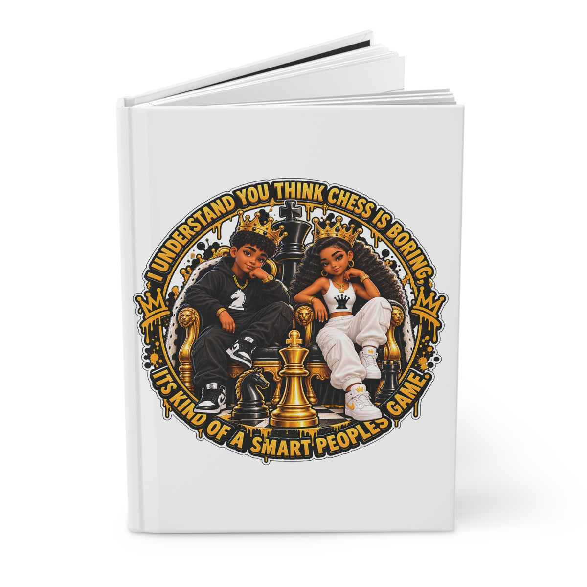 Chess Strategy Hardcover Journal