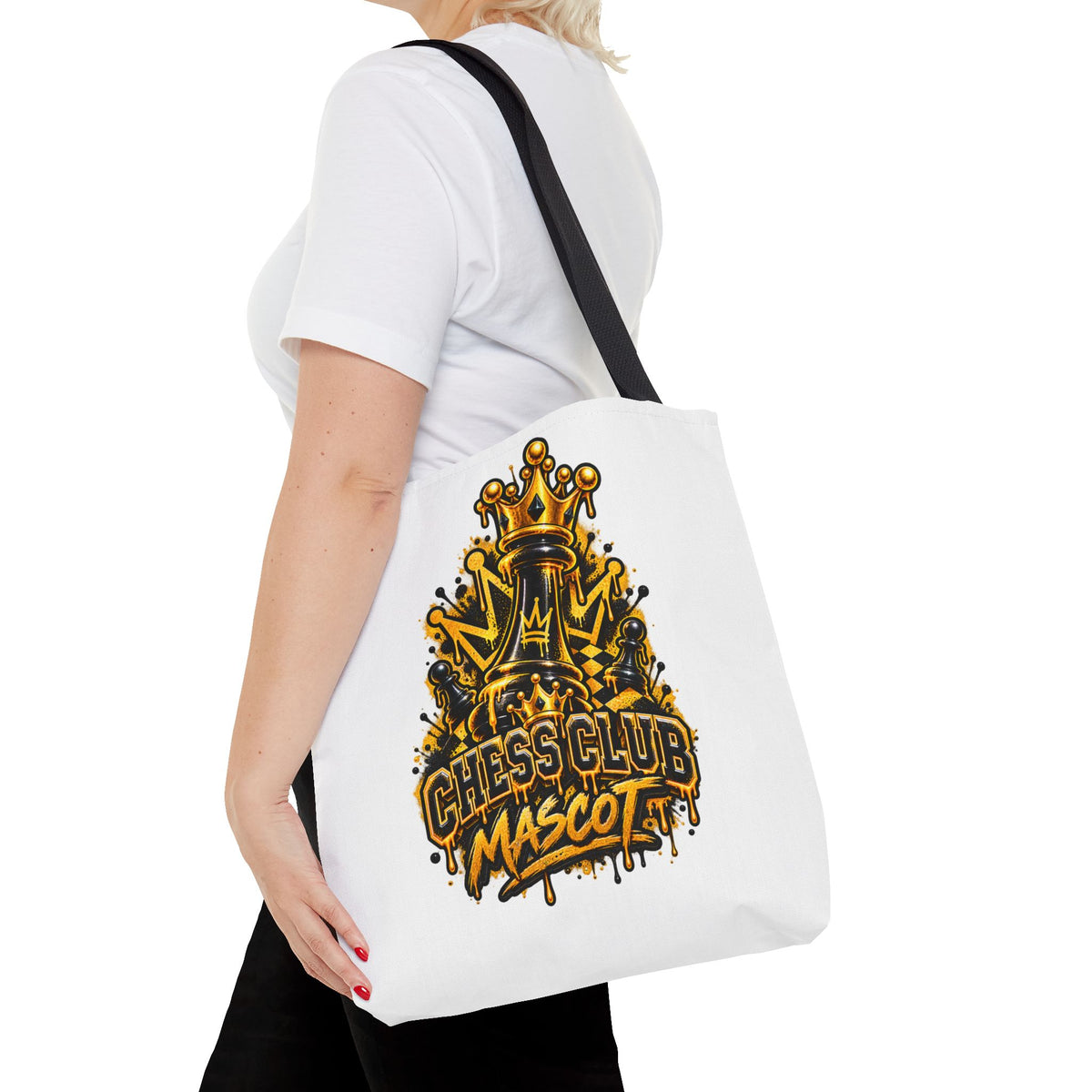 Chess Club Mascot Chess Piece Tote Bag