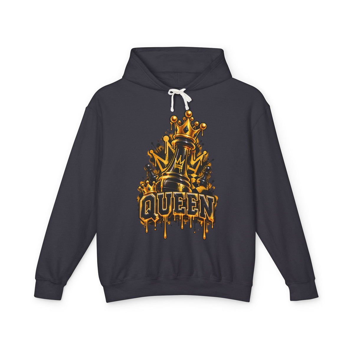 Queen Crown Graphic Hoodie