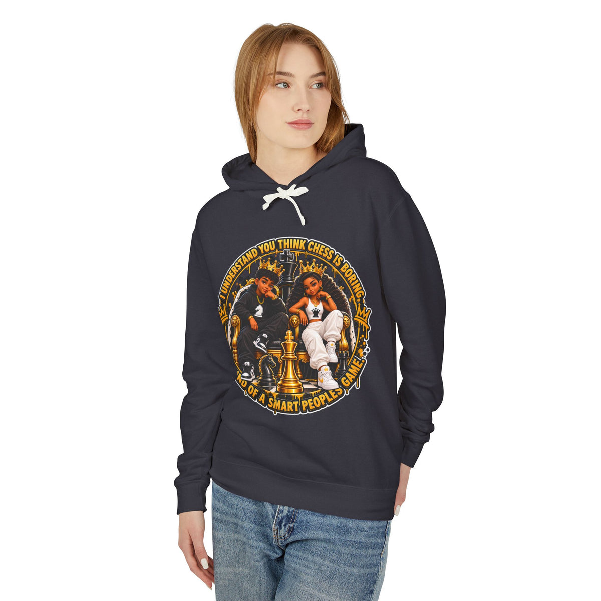 Chess Thinker Hooded Sweatshirt