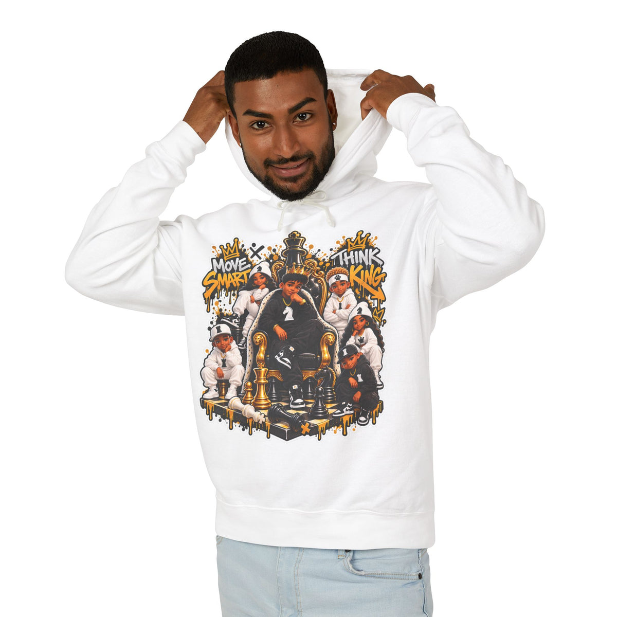 Think King Chess Streetwear Hoodie