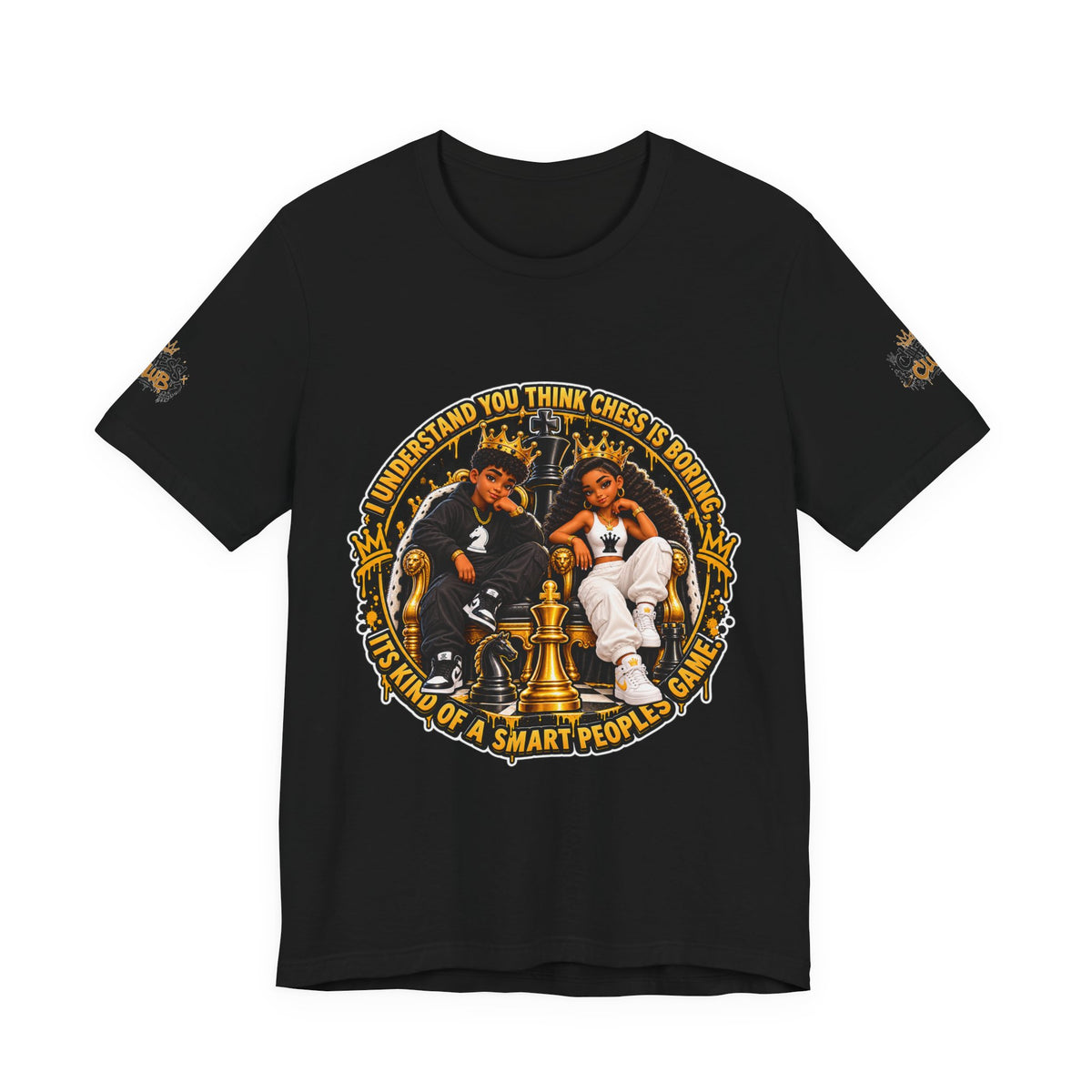Chess Club Graphic Tee – Smart People Play Chess Shirt