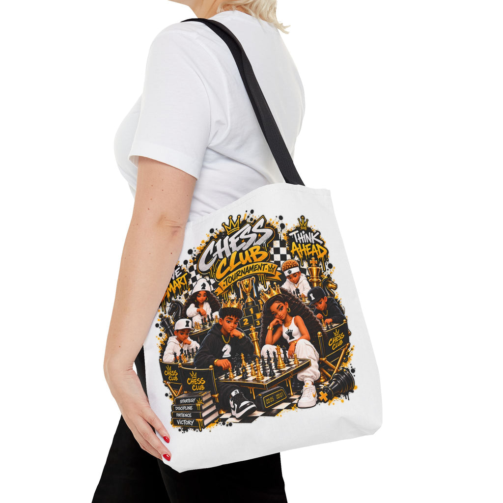 Chess Club Strategy Chess Pieces Tote Bag