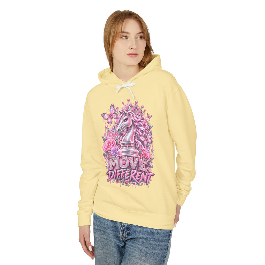 Move Different Unicorn Floral Hoodie