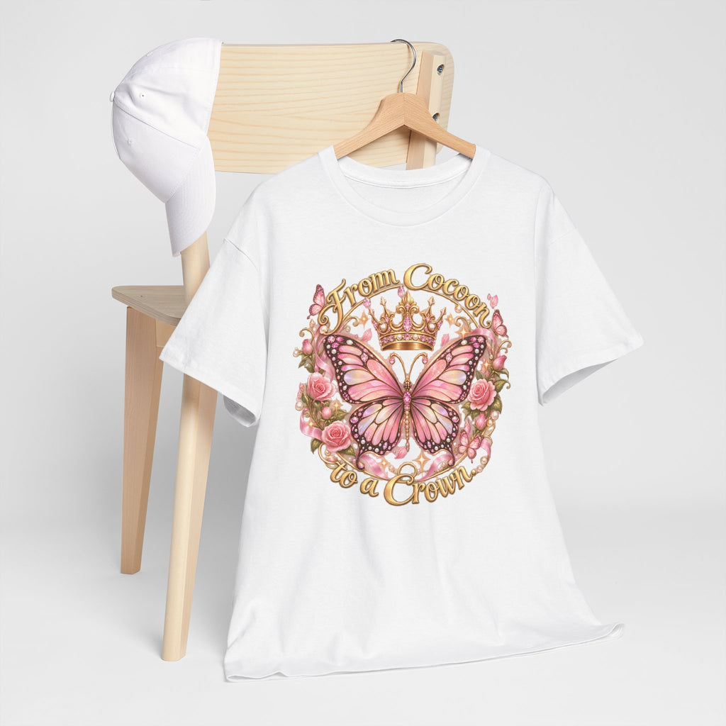 Butterfly “Dream Big, Wear a Crown” T-Shirt