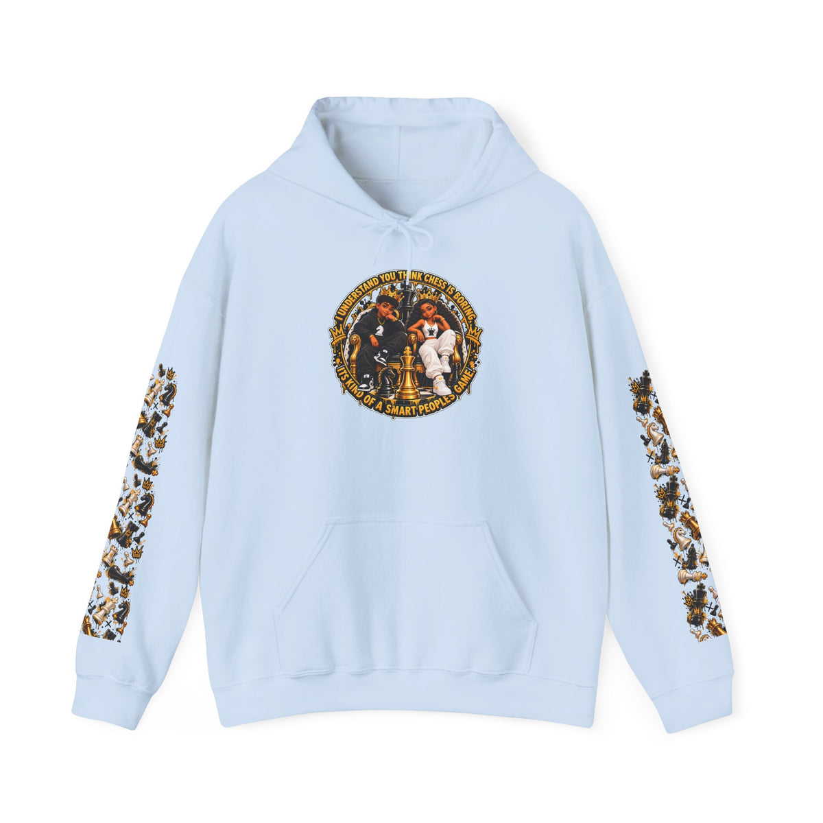 Smart peoples game Unisex Heavy Blend™ Hooded Sweatshirt