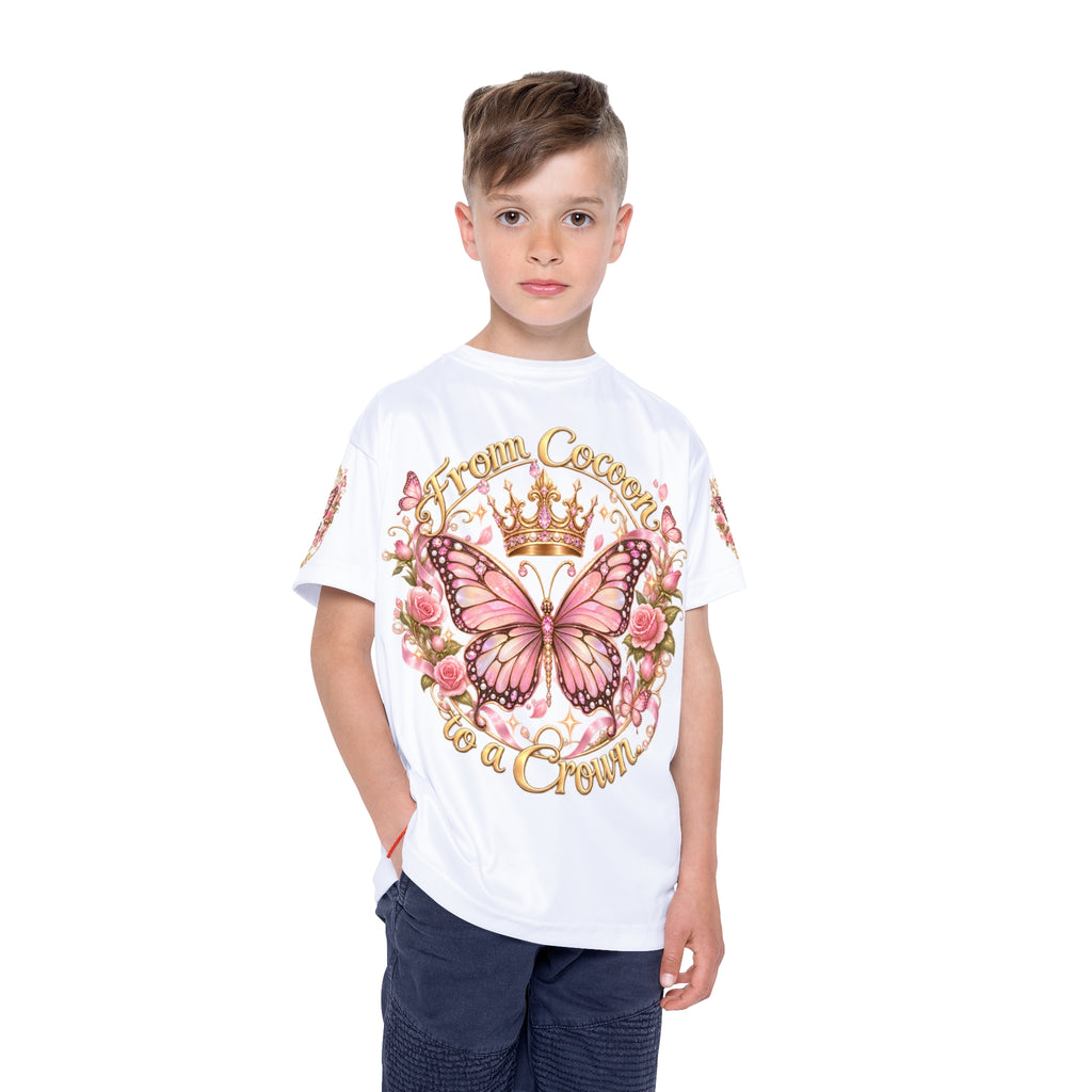 Kids Butterfly Princess Sports Jersey – From Cocoon to a Crown