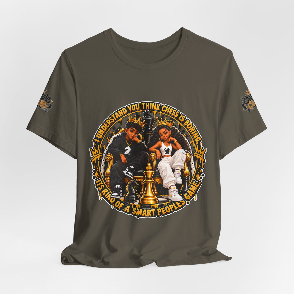 Chess Club Graphic Tee – Smart People Play Chess Shirt