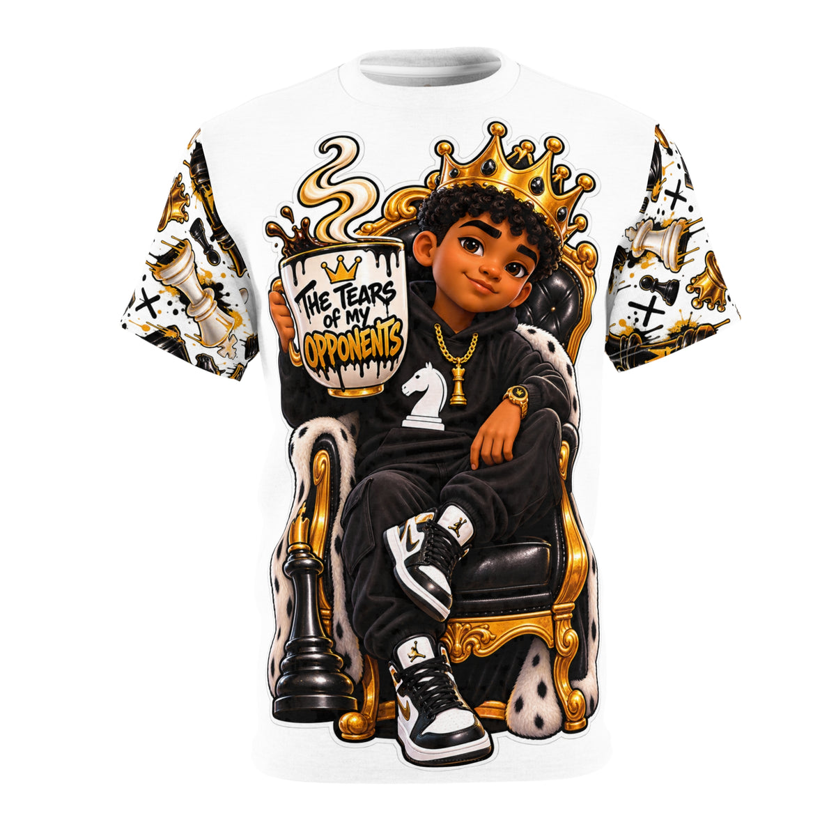 King Chess Kid tee | All-over print tee