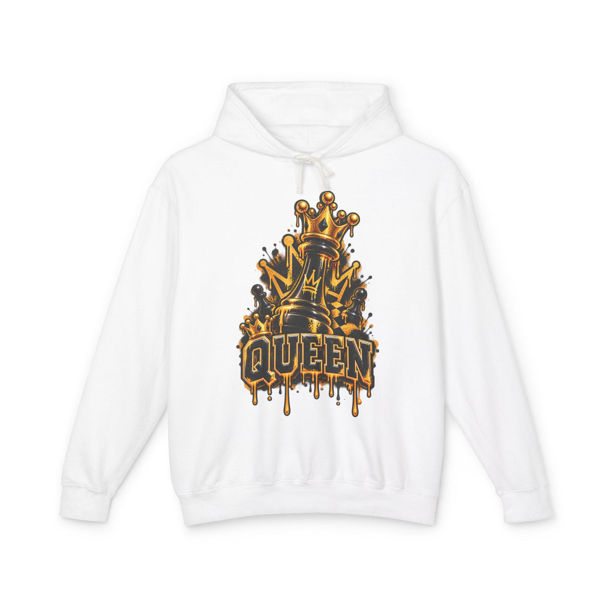 Queen Crown Graphic Hoodie