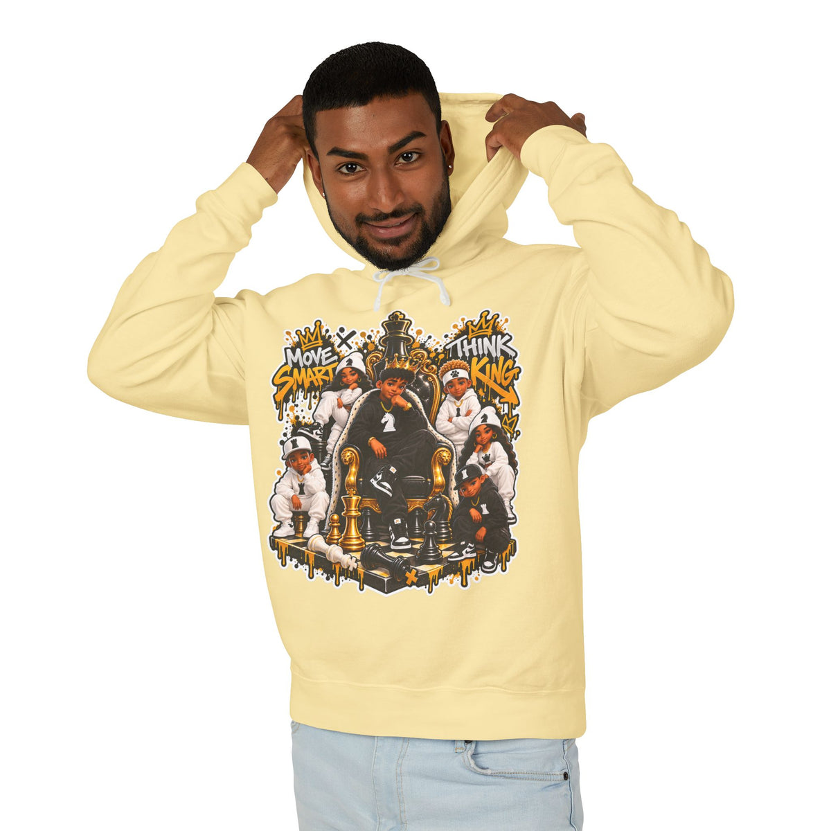 Think King Chess Streetwear Hoodie