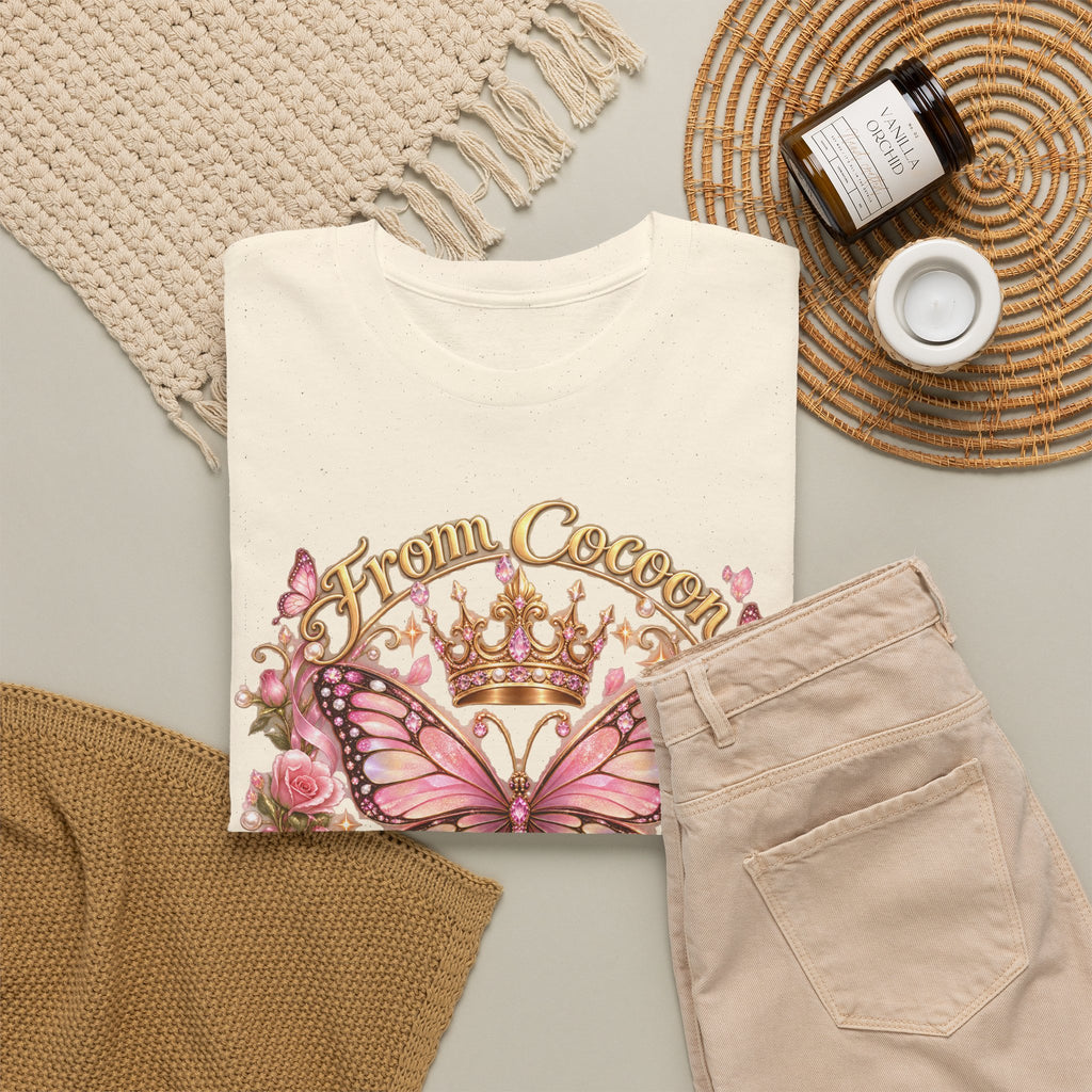 Butterfly “Dream Big, Wear a Crown” T-Shirt