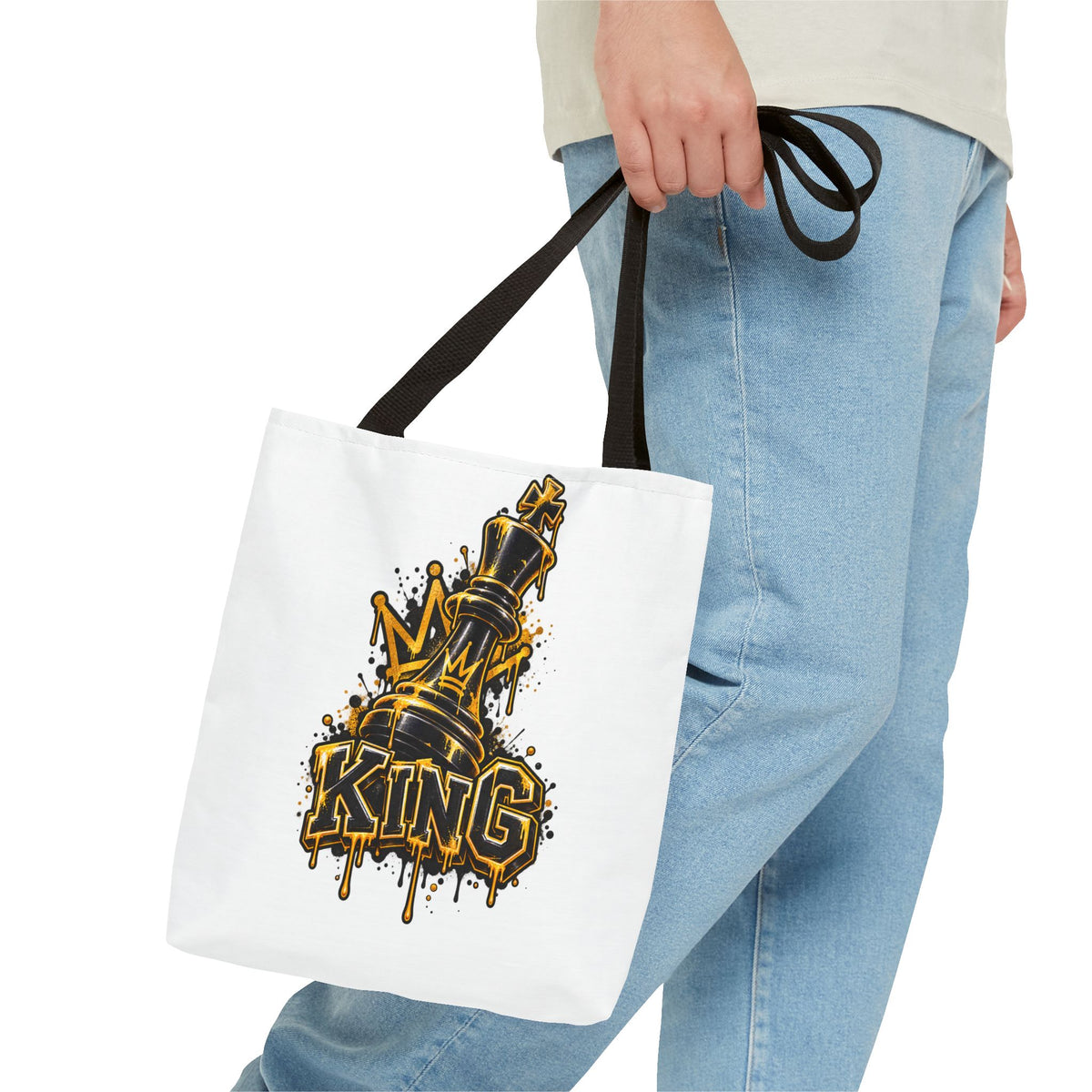Chess King Chess Pieces Tote Bag