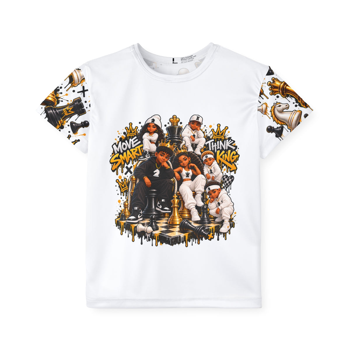 Kids Chess Strategy Sports Jersey