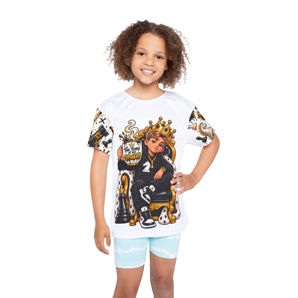 Kids Chess King Sports Jersey