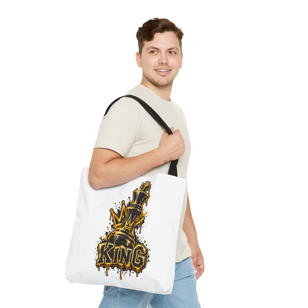 Chess King Chess Pieces Tote Bag
