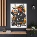Chess Gamer King Canvas