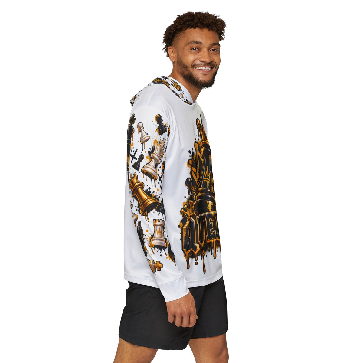 Queen Chess Crown Sports Warmup Hoodie