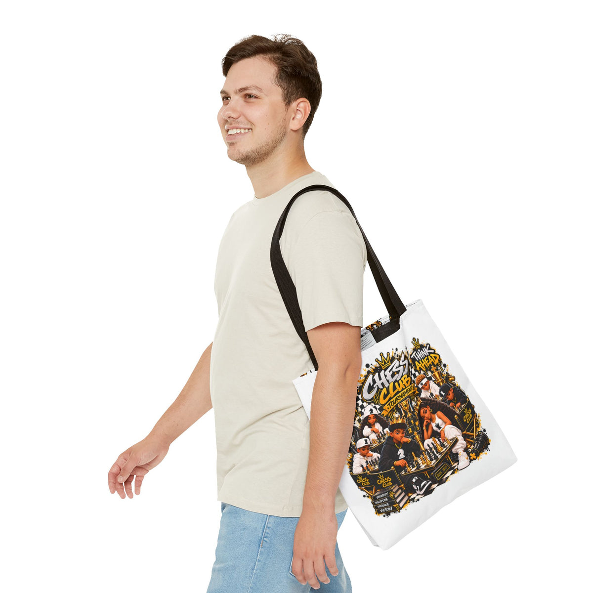 Chess Club Strategy Chess Pieces Tote Bag
