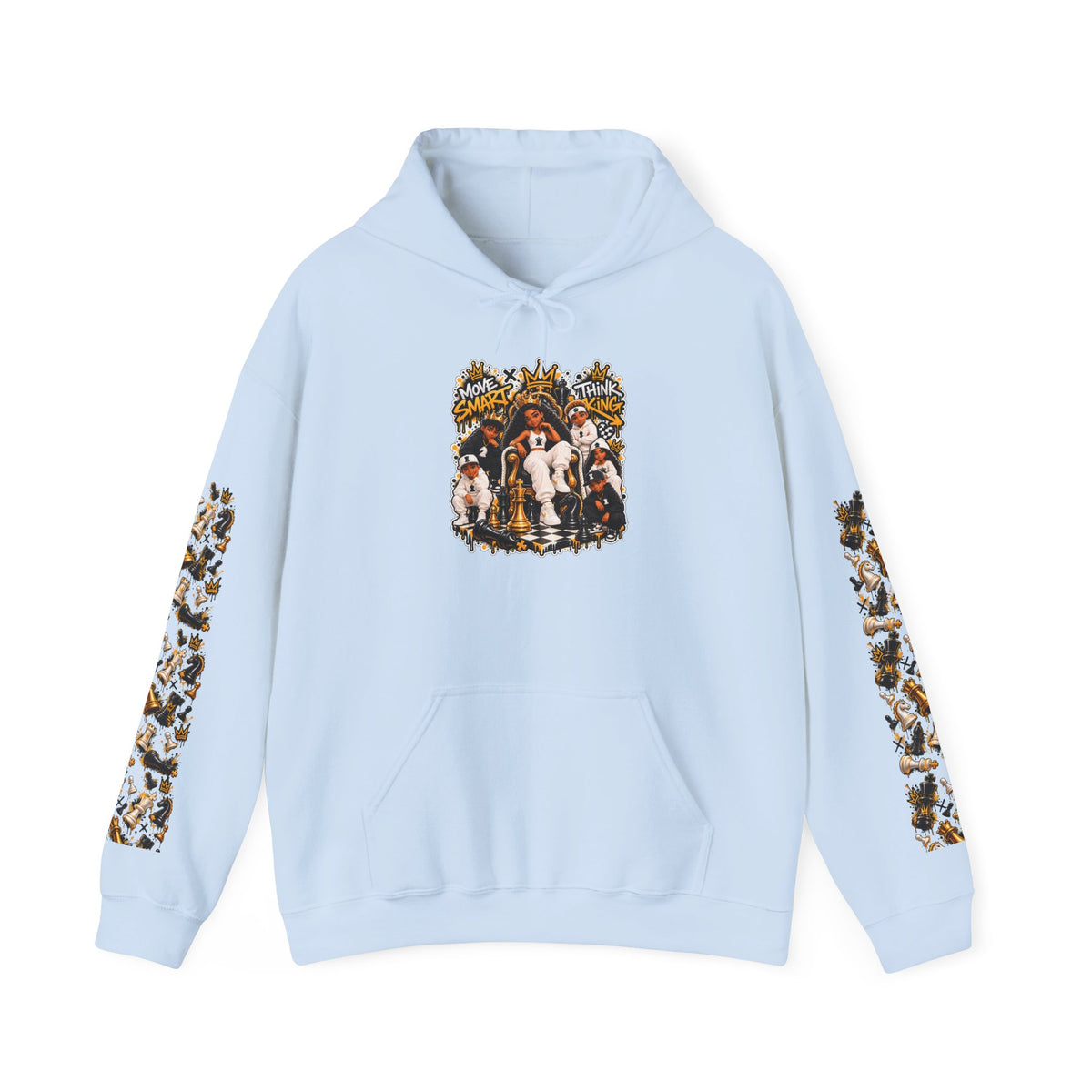 Chess Queen Unisex Heavy Blend™ Hooded Sweatshirt