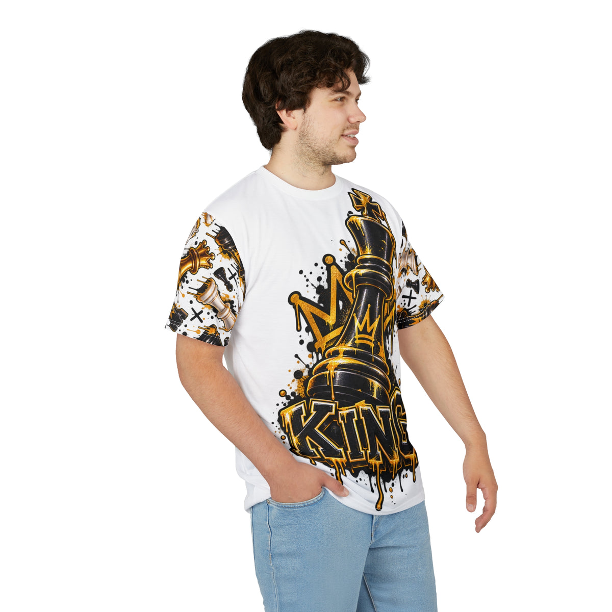 King Chess Piece Graphic T-Shirt