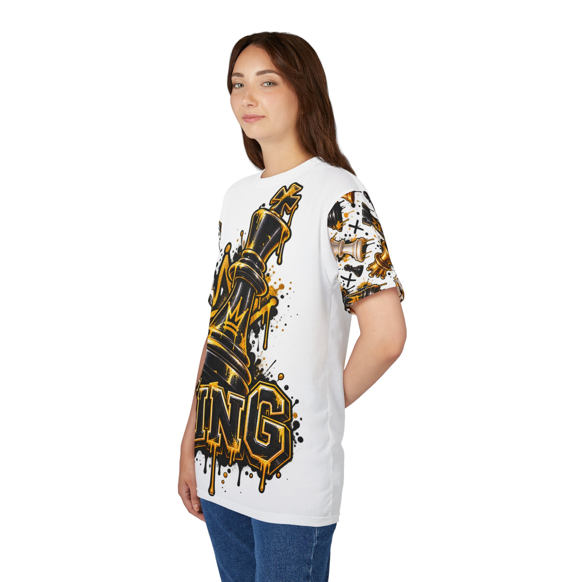 King Chess Piece Graphic T-Shirt