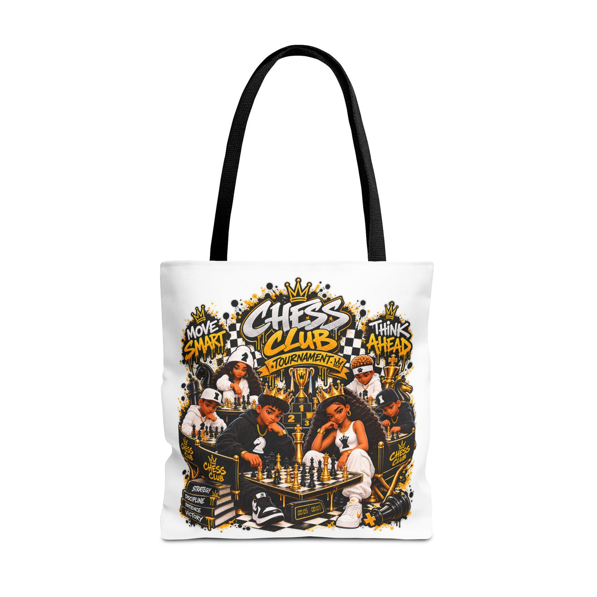 Chess Club Strategy Chess Pieces Tote Bag
