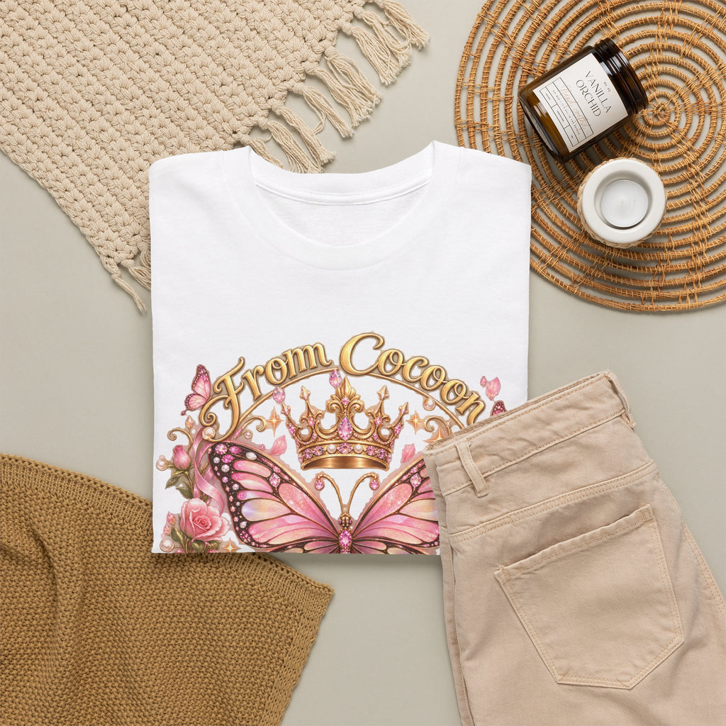 Butterfly “Dream Big, Wear a Crown” T-Shirt