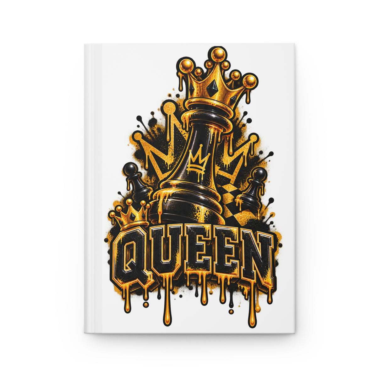 Chess Queen Hardcover Journal