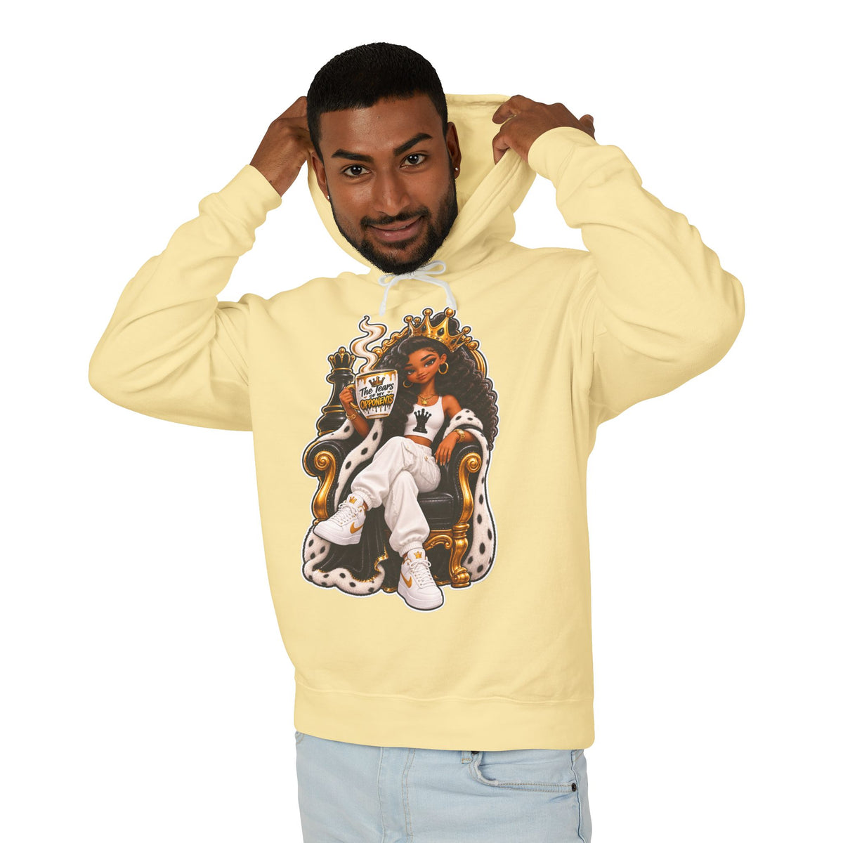 Queen Chess Piece Hoodie